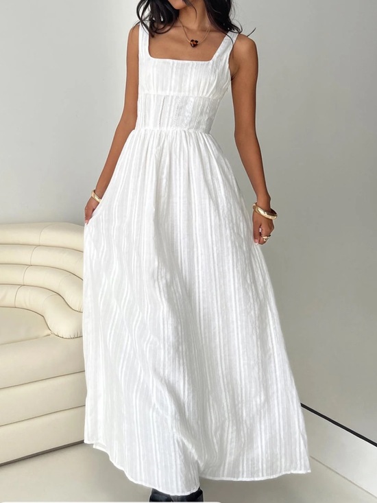 Princess Polly Dresses & Skirts - Princess Polly Lorinda Maxi Dress White